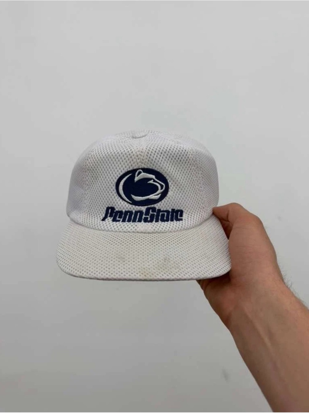 NCAA Penn State Nittany Lions Football Annco Baseball Cap Mens OS White Snapback